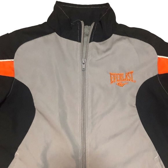 Everlast Boys 7/8 L Lightweight Athletic Lined Full Zip Jacket with Pockets Logo - Picture 4 of 9